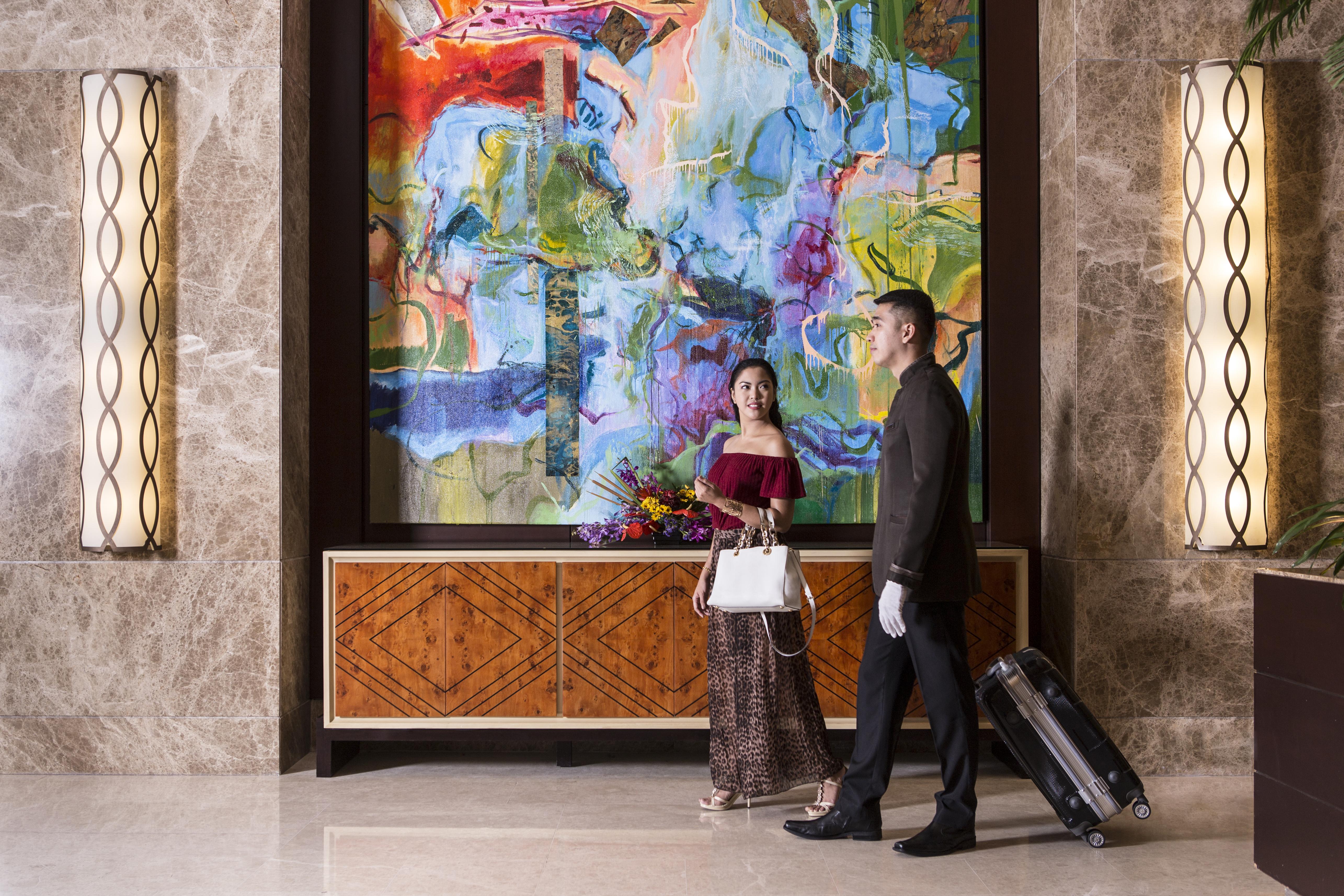 Crimson Hotel Filinvest City, Manila Muntinlupa City Luaran gambar Lobby